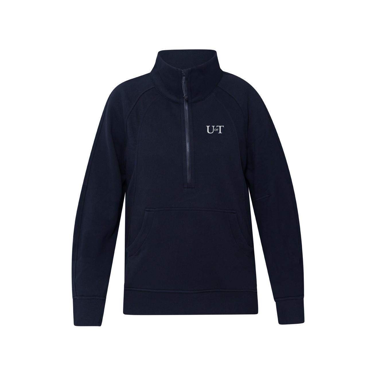 Women's U of T Scuba Oversized Funnel-Neck Half Zip Long | lululemon